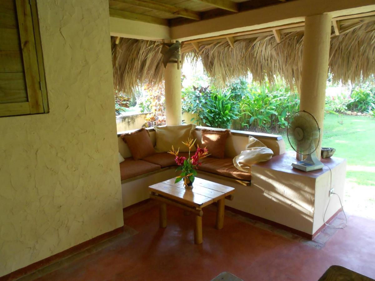 Palm-Covered House In The Tropical -Casa Oli Las Galeras Exterior foto